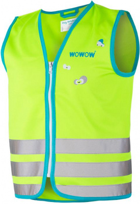 Wowow Crazy Monster Kids Safety Vest Fluo Green