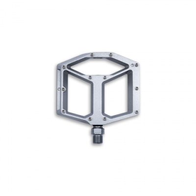 Acid A3-ZP R Flat Pedals in Silver