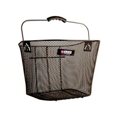 Adie Mesh Basket with Metal Bracket in Black