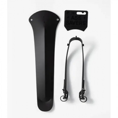 Ass Savers Win Wing 2 Road Fender in Stealth Black