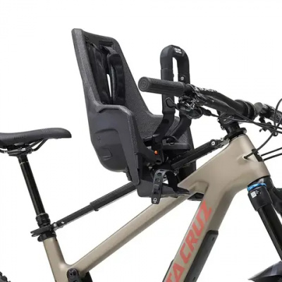 Kids Ride Shotgun Pro EVO Stem/Steerer Mount Baby Seat in Black