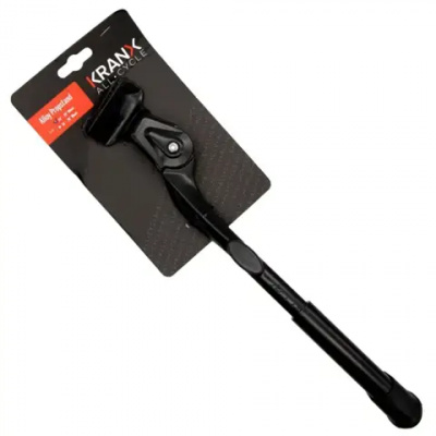 KranX Two-Holed Sided Kickstand Suitable for E-bikes in Black
