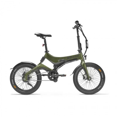 MiRider 20 Folding E-Bike in Aurora Green