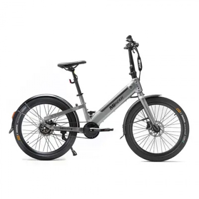 MiRider 24 Compact Electric Bike in Onyx Grey
