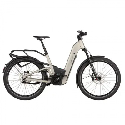 Riese and Muller Homage5 GT Pinion GX 51CM w/Carrier Comfort Display in Warm Silver