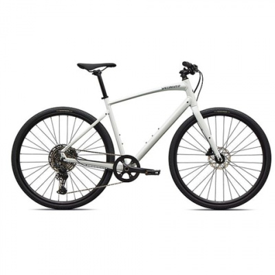 Specialized Sirrus X 3.0 Fitness Bike in White Silver/Marine Frost