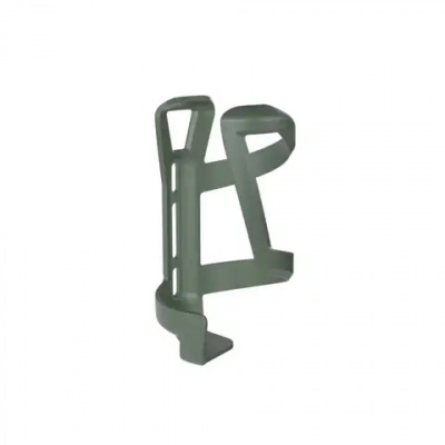 Trek Side Load Left Recycled Plastic Bottle Cage In Matte Olive Grey