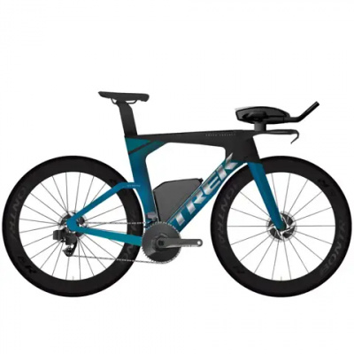 Trek Speed Concept SLR 7 Triathlon Bike in Mulsanne Blue/Trek Black