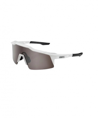 100% 100 Speedcraft SL Glasses - Mirror Lens White/ HiPER Silver