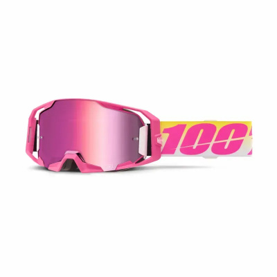 100% ARmatic Mirror Pink Lens Goggles