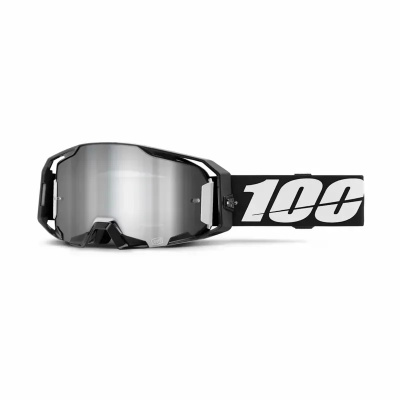 100% ARmatic Mirror Silver Flash Lens Goggles