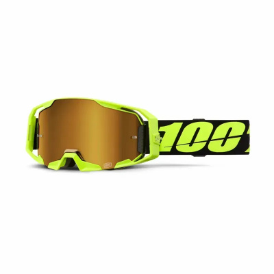 100% ARmatic Mirror True Gold Lens Goggles