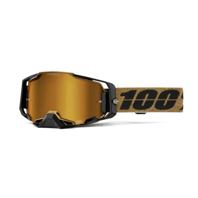 100% Armega HiPER Mirror Red Lens Goggles