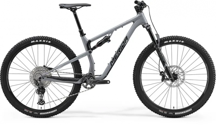 2023 Merida One-Twenty 600 Mountain Bike - Grey/Black/Silver