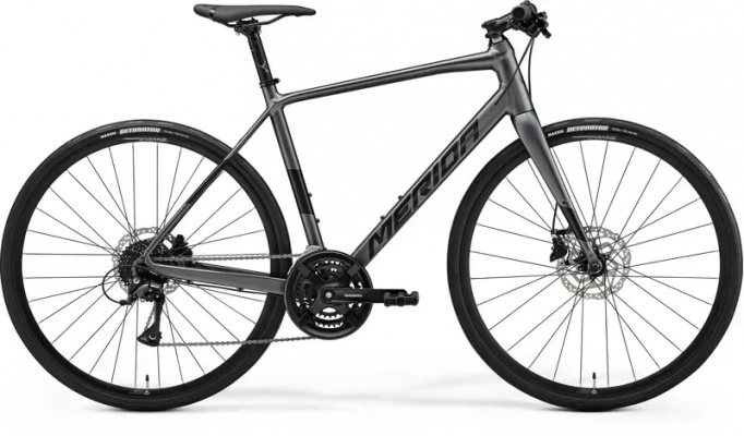 2023 Merida Speeder 100 Road Bike - Grey/Black