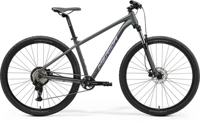 2024 Merida Big Nine 20 Mountain Bike - Dark Grey/Purple