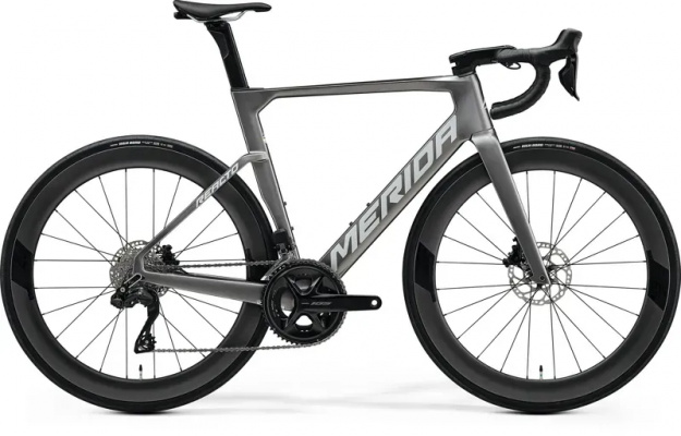 2024 Merida Reacto 6000 aero Road Race Bike - Gunmetal Grey