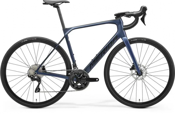 2024 Merida Scultura Endurance 4000 Road Bike - Silk Blue/Black