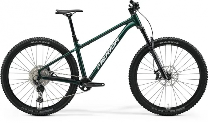 2025 Merida Big Trail 600 Mountain Bike - Deep Forest Green/White