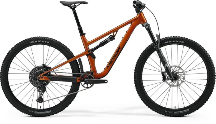 2025 Merida One-Forty 400 Mountain Bike - Wild Honey/Golden Black