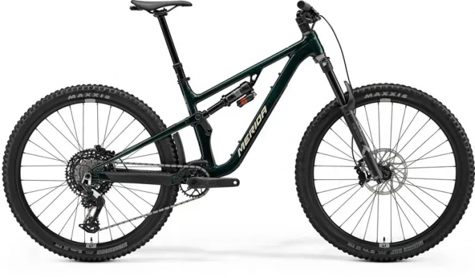 2025 Merida One-Forty 700 Mountain Bike - Halo Green/Earth Powder