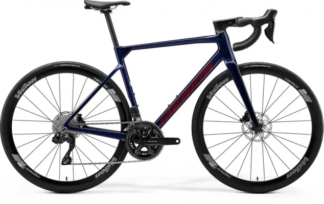 2025 Merida Scultura 5000 Road Bike - Starfield Purple/Red