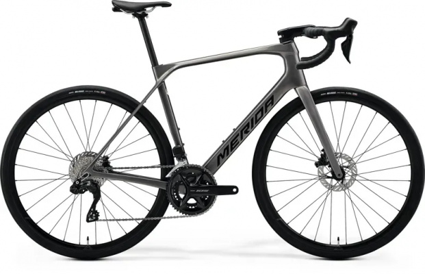 2025 Merida Scultura Endurance 6000 Gravel Bike - Grey/Black