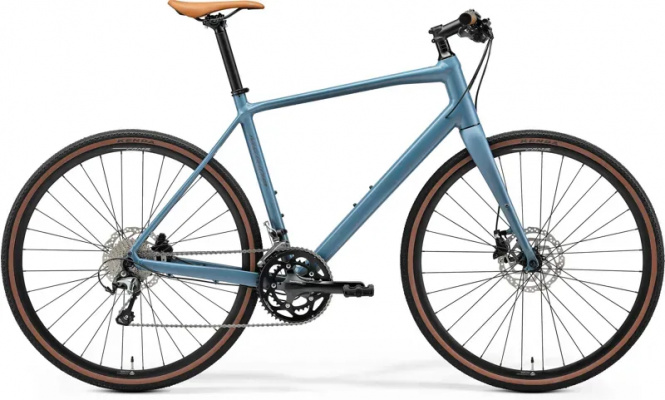2025 Merida Speeder 300 Road Bike - Silk Dove Blue