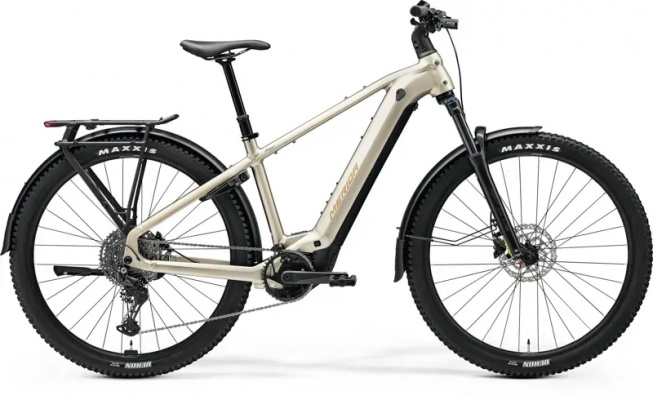 2025 Merida eFloat CC 500 EQ E-Hybrid Bike - High Cream/Brown