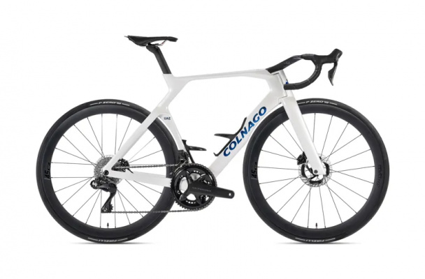 2026 Colnago Y1RS Aero Road Bike - Ultegra Di2 - White / Blue