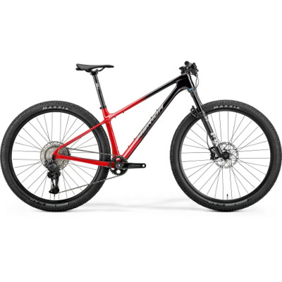 2026 Merida Big Nine 7000 - Black/Red/Grey