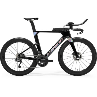 2026 Merida Time Warp Tri Limited - Black