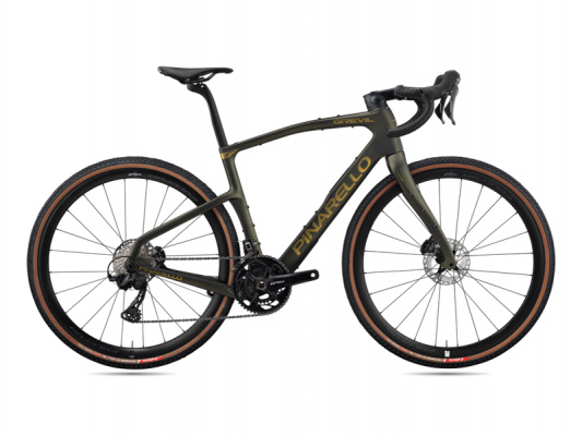 2026 Pinarello Grevil F3 Shimano GRX 820 Gravel Bike - Stone Green