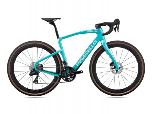 2026 Pinarello Grevil F7 CH310 Force AXS XPLR Gravel Bike - Stone Turquoise