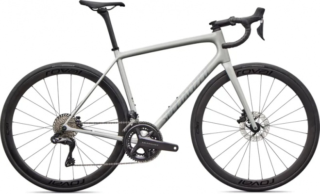 2026 Specialized Aethos 2 Expert Shimano Ultegra Di2 Road Bike - Silver