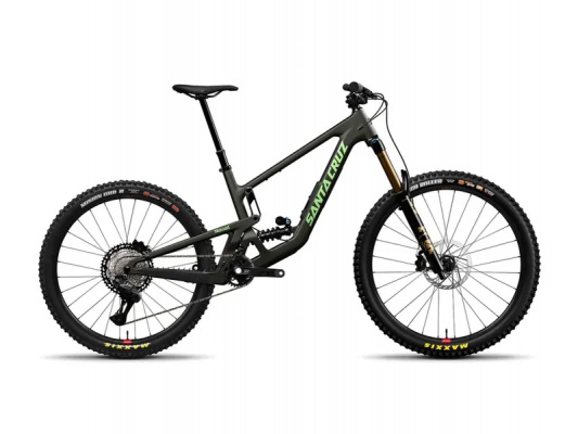 2027 Santa Cruz Nomad 7 Carbon CC - XT Di2 Coil - Gloss Metallic Earth