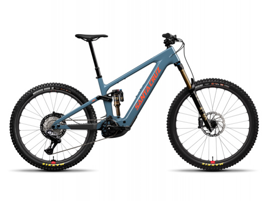 2027 Santa Cruz Vala 1 MX CC Electric Mountain Bike - XT Di2 Lite - Gloss Slate Blue