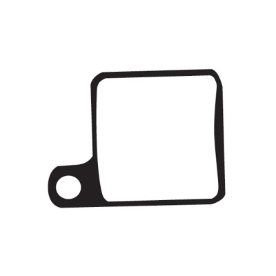 Aztec Giant MPH 2 Organic Disc Brake Pads In Black