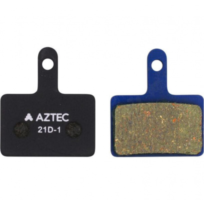Aztec Shimano Deore M515/M525 Organic Disc Brake Pads In Black