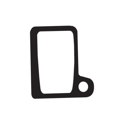 Aztec Shimano Deore M555/C900 Nexave Organic Disc Brake Pads In Black