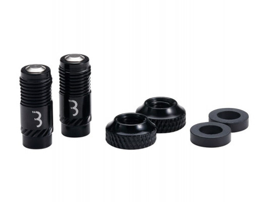 BBB CoreCaps Valve Caps 2pcs BTI- 165 Black