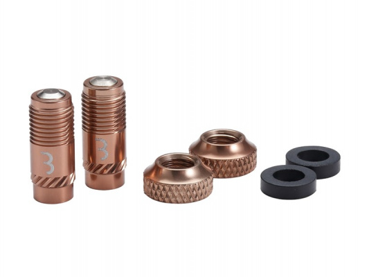 BBB CoreCaps Valve Caps 2pcs BTI- 165 Copper