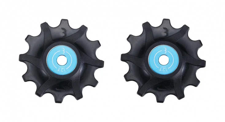 BBB RollerBoys 12t SRAM Jockey Wheels Black