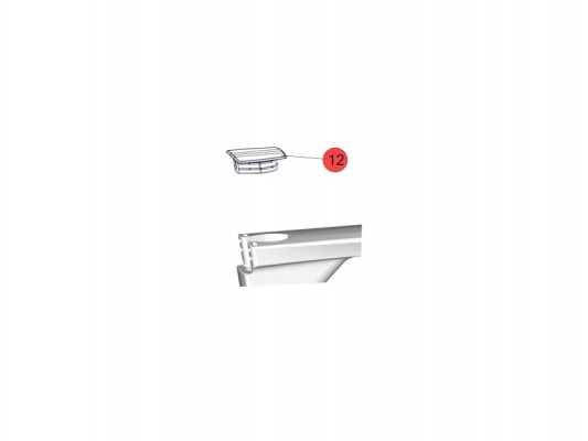 BMC Replacement Seatpost Cover Front