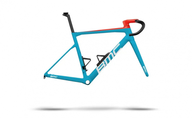 BMC Teammachine SLR 01 Team Blue / Neon Red Frameset