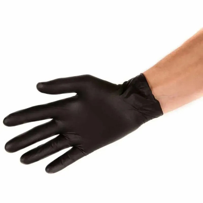 Black Mamba Black Nitrile Workshop Gloves