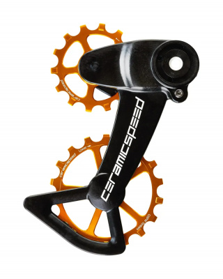CeramicSpeed OSPWX System SRAM Eagle Mechanical Pulley Wheels Orange