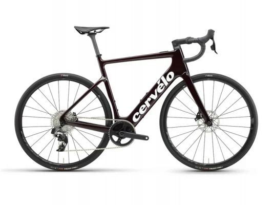Cervelo Cervlo Rouvida - Rival XPLR AXS Road Kit - Black Cherry