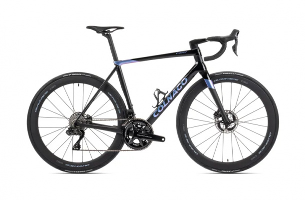 Colnago C68-R Disc 2025 Carbon Road Frame Set - Black / Light Blue