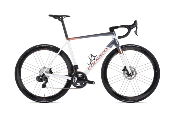 Colnago C68-R Disc Carbon Road Frame Set - White / Silver